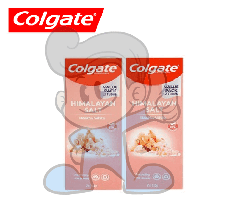 Colgate Value Pack Himalayan Salt Healthy White (2 X 330 G) Beauty