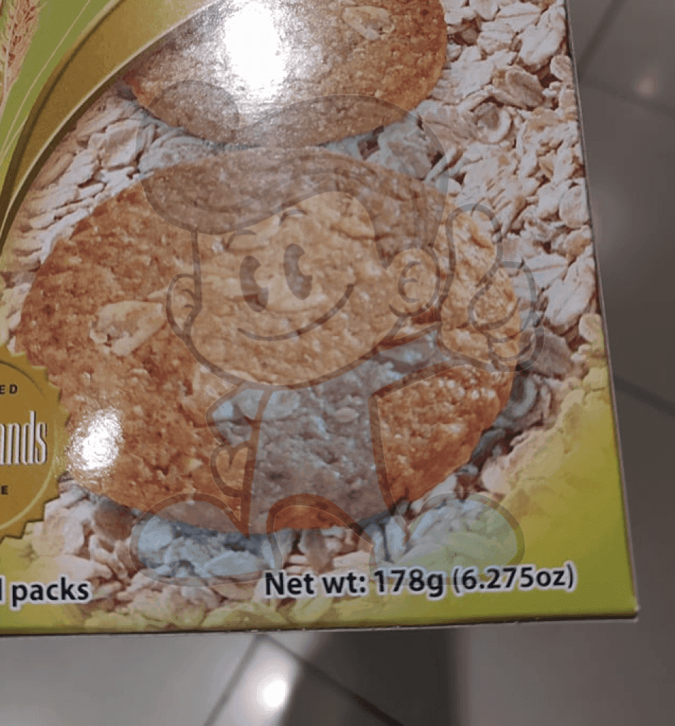Cowhead Natural Oats With Calcium Crackers (3 X 178G) Groceries