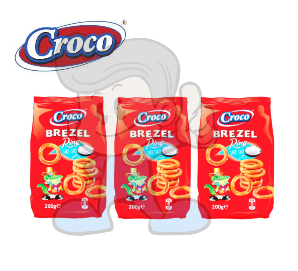 Croco Brezel Ring (3 X 200G) Groceries