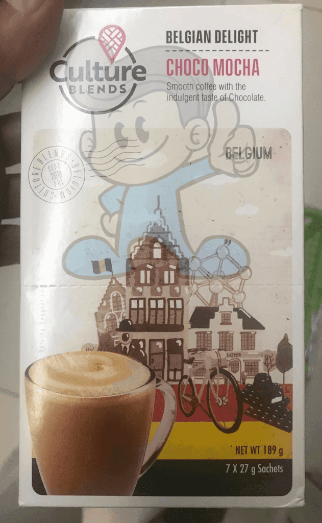 Culture Blends Belgian Delights Choco Mocha Coffee Belgium (2 X 189 G) Groceries