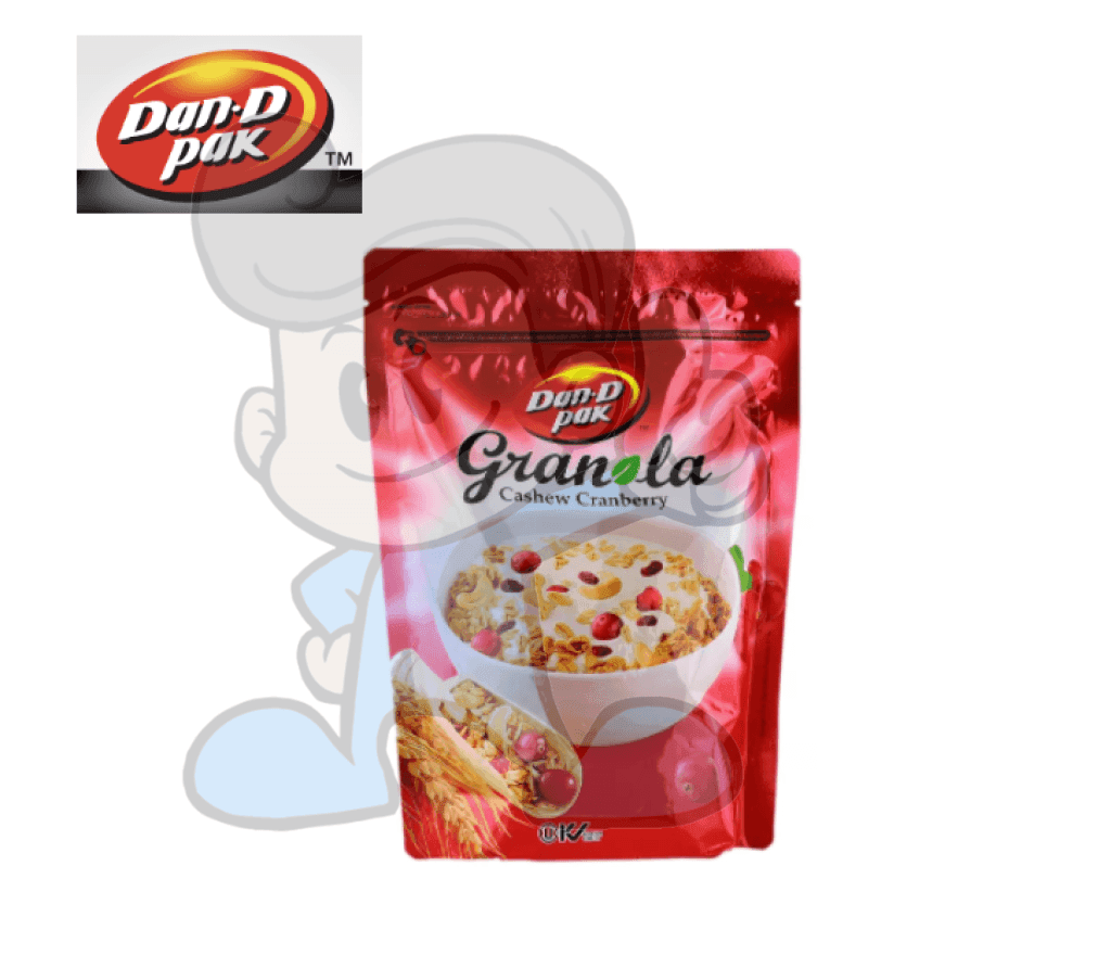 Dan-D Pak Granola Cashew Cranberry 350G Groceries