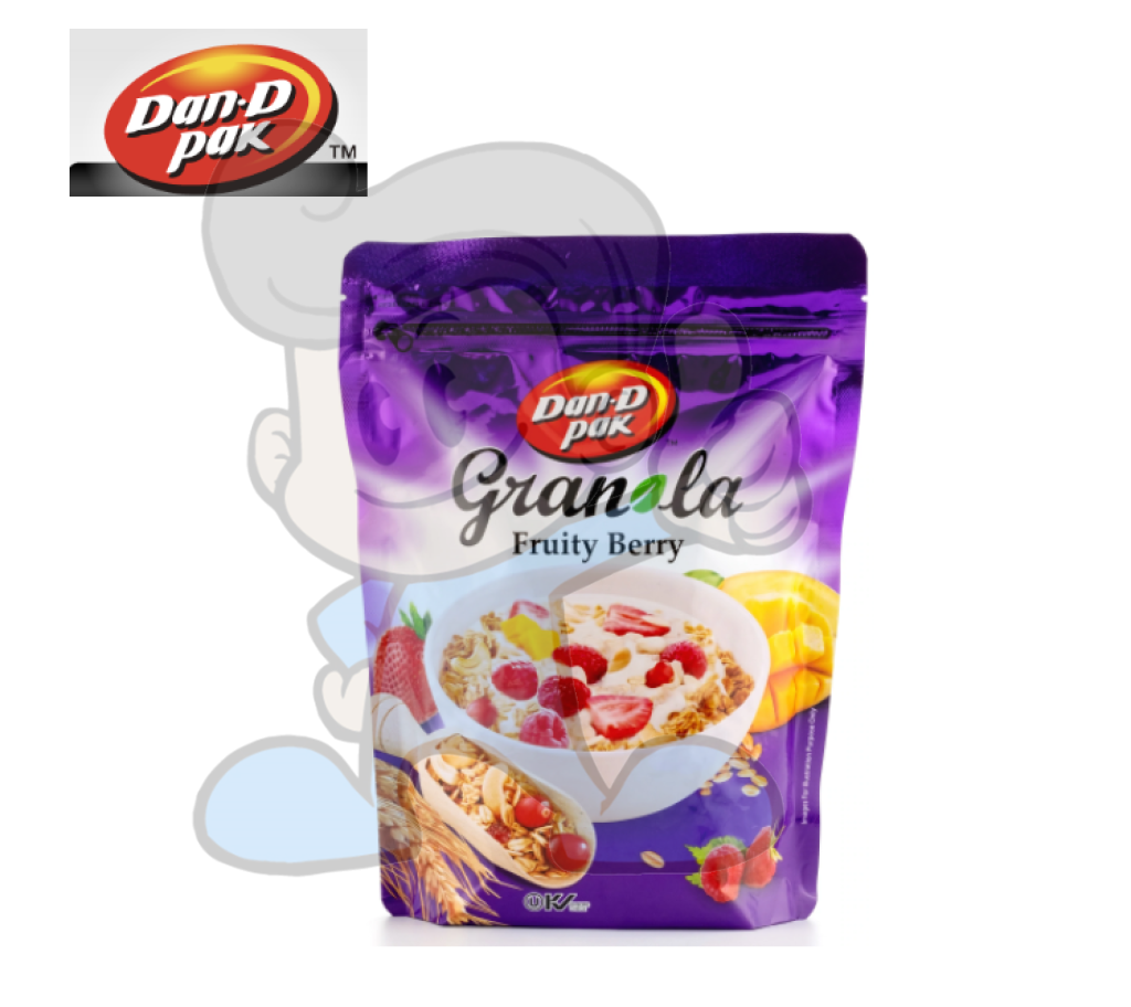 Dan D Pak Granola Fruity Berry 350G Groceries