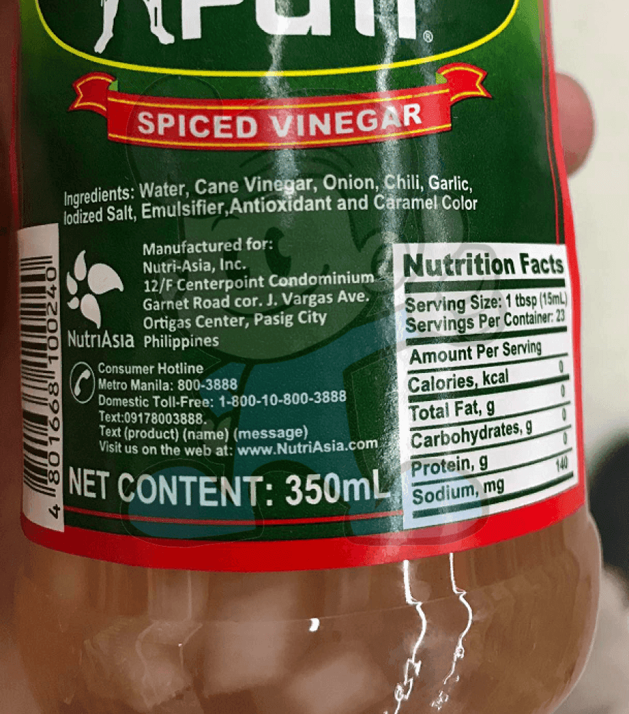 Datu Puti Spiced Vinegar (4 X 350Ml) Groceries