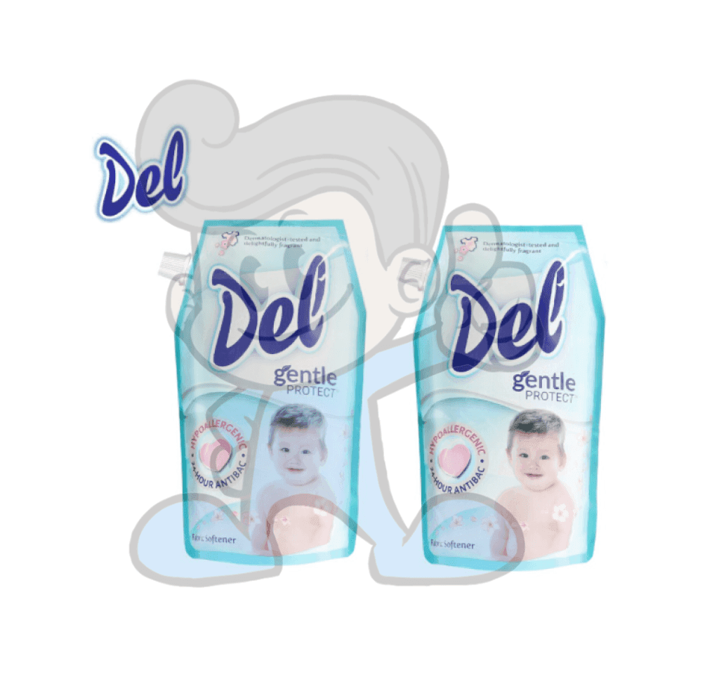 Del Gentle Protect Fabric Softener (2 X 1000Ml) Household Supplies