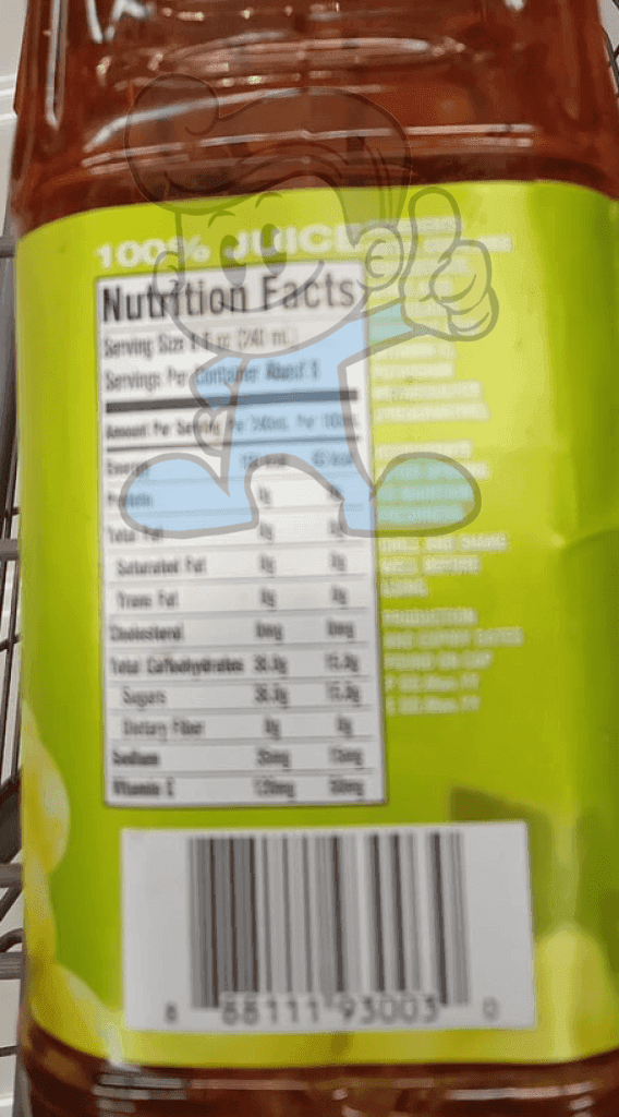 Del Monte White Grape Flavored Juice (2 X 64 Oz) Groceries