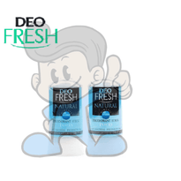 Deo Fresh Natural Mineral Deodorant Stick Tawas (2 X 60G) Beauty