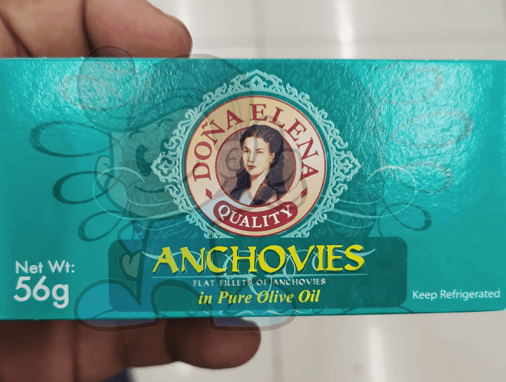 Doña Elena Anchovies In Pure Olive Oil (2 X 56G) Groceries