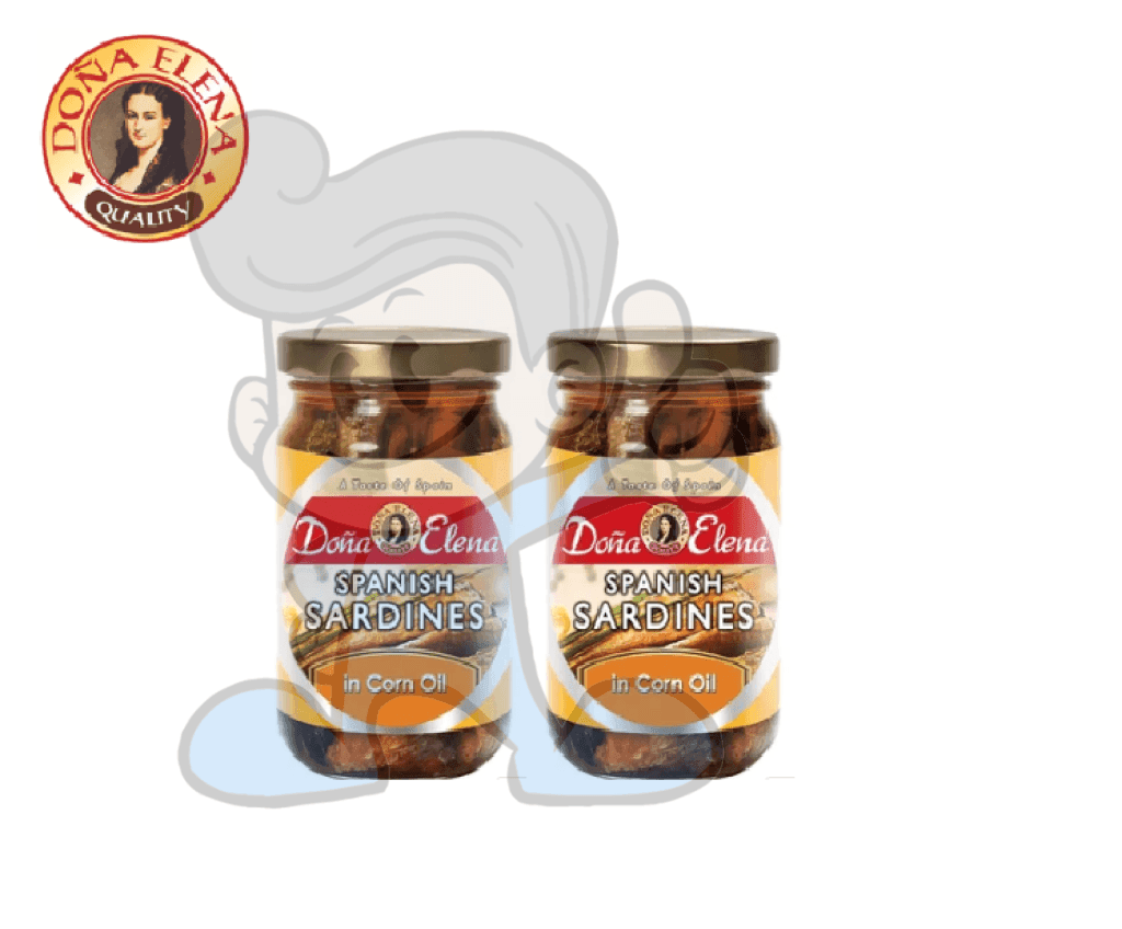 Dona Elena Spanish Sardines In Corn Oil (2 X 228 G) Groceries