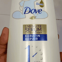 Dove 1 Minute Serum Conditioner Keratin Repair 650Ml Beauty