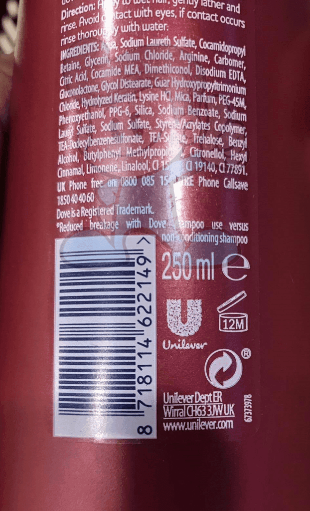 Dove Nutritive Solutions Colour Care Shampoo 250 Ml Beauty