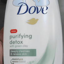 Dove Purifying Detox Nourishing Body Wash Deeply Cleanses & Renews Skin 22Oz Beauty
