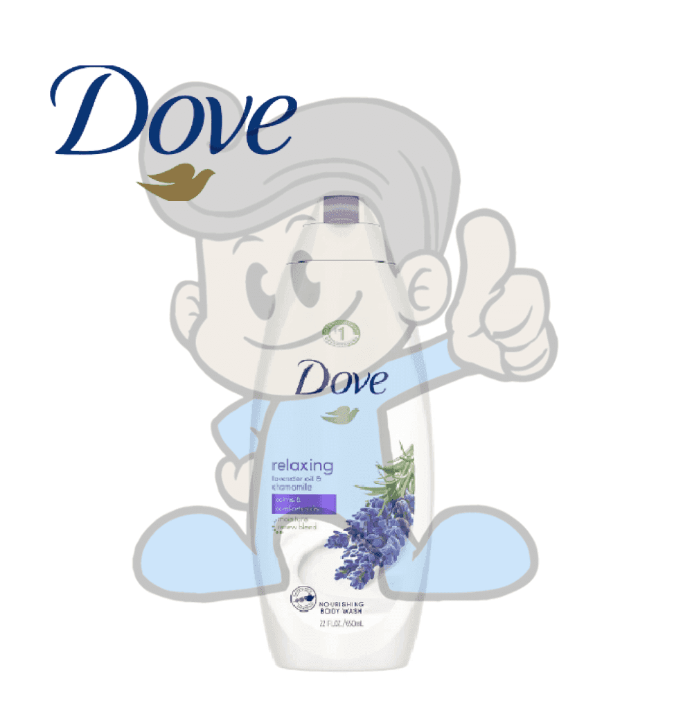 Dove Relaxing Nourishing Body Wash Calms & Comforts Skin 22Oz Beauty