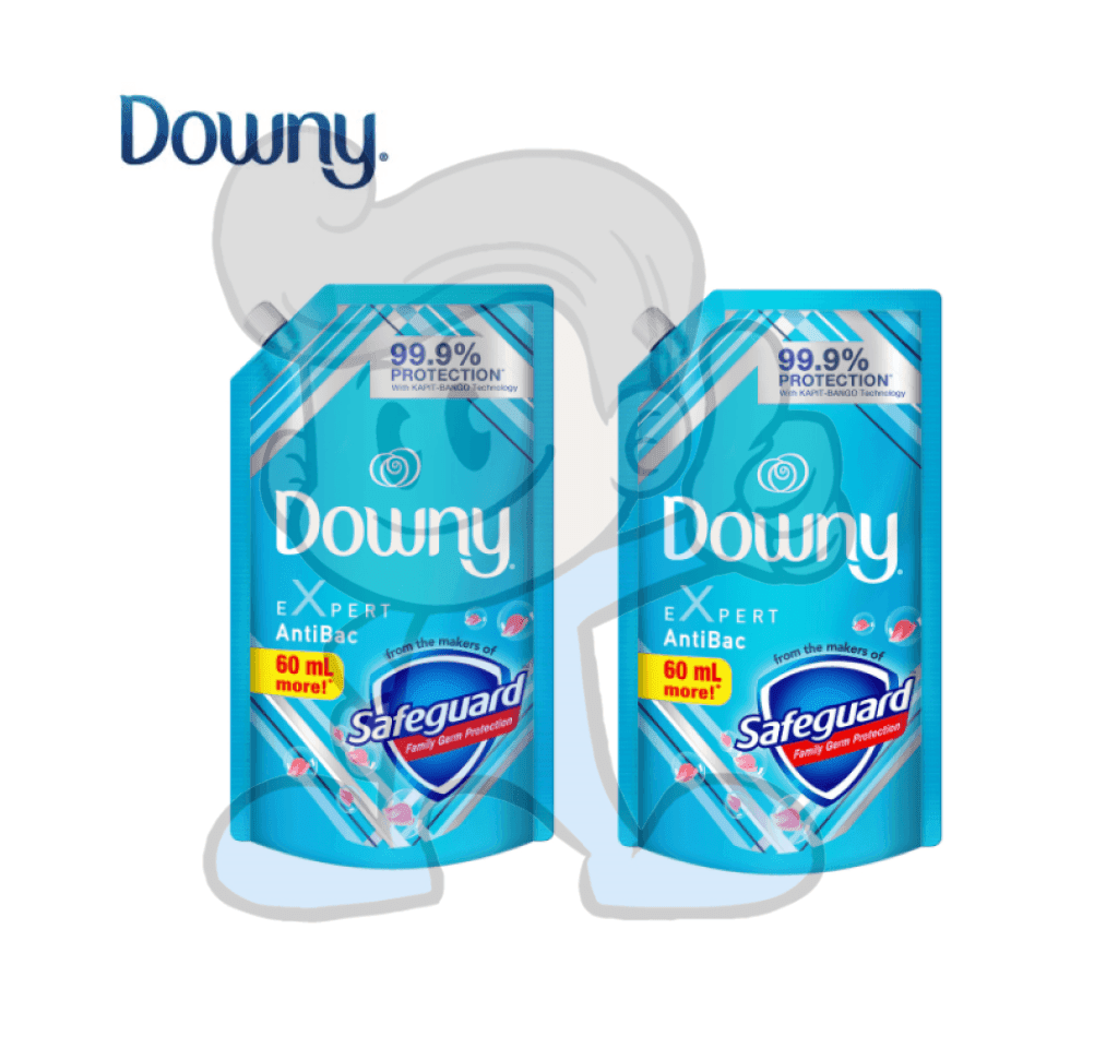 Downy Antibac Laundry Fabric Conditioner Refill (2 X 690Ml) Household Supplies