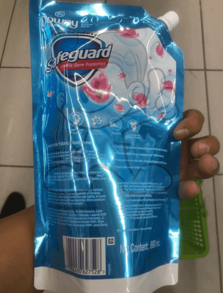 Downy Antibac Laundry Fabric Conditioner Refill (2 X 690Ml) Household Supplies