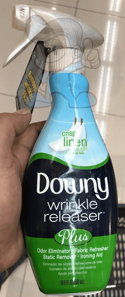 Downy Wrinkle Releaser Plus Crisp Linen Scent 16.9Oz Household Supplies