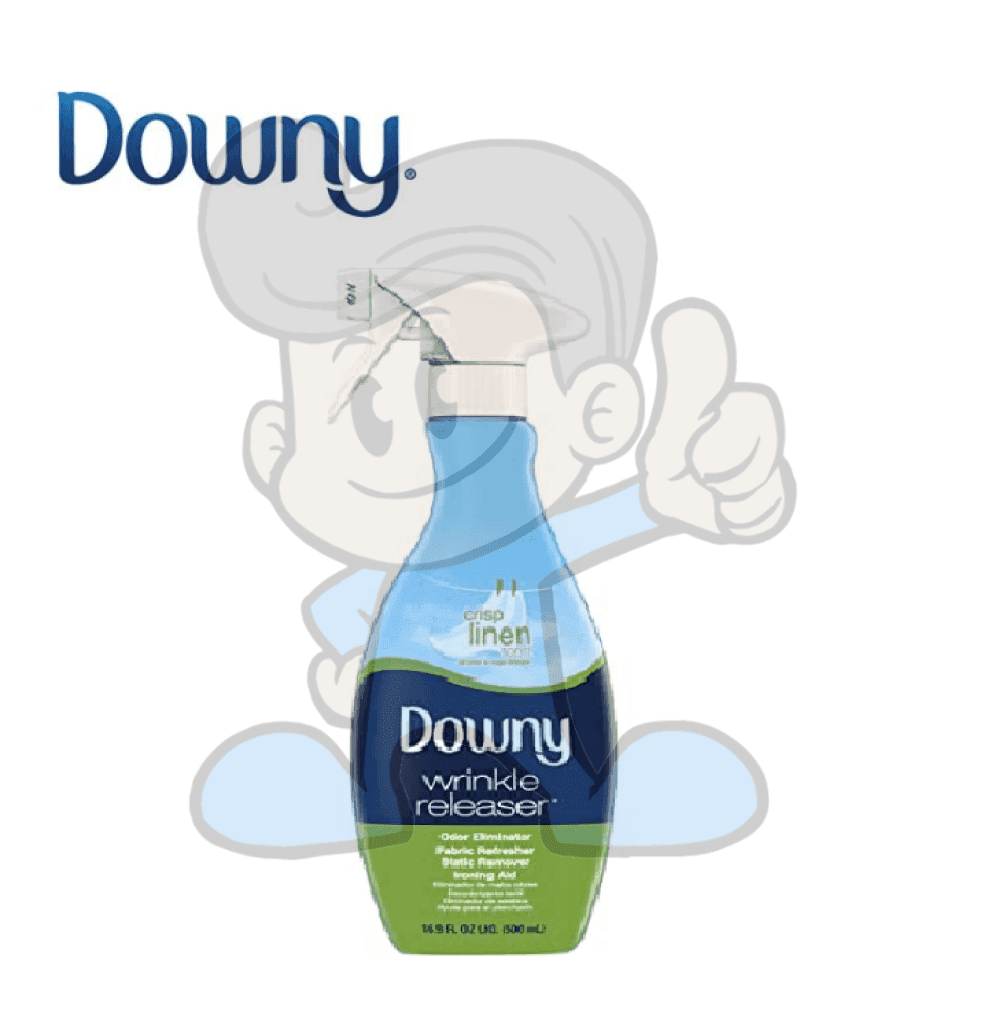 Downy Wrinkle Releaser Plus Crisp Linen Scent 16.9Oz Household Supplies