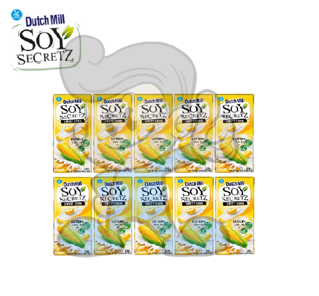 Dutch Mill Soy Secretz Sweet Corn (10 X 230 Ml) Groceries