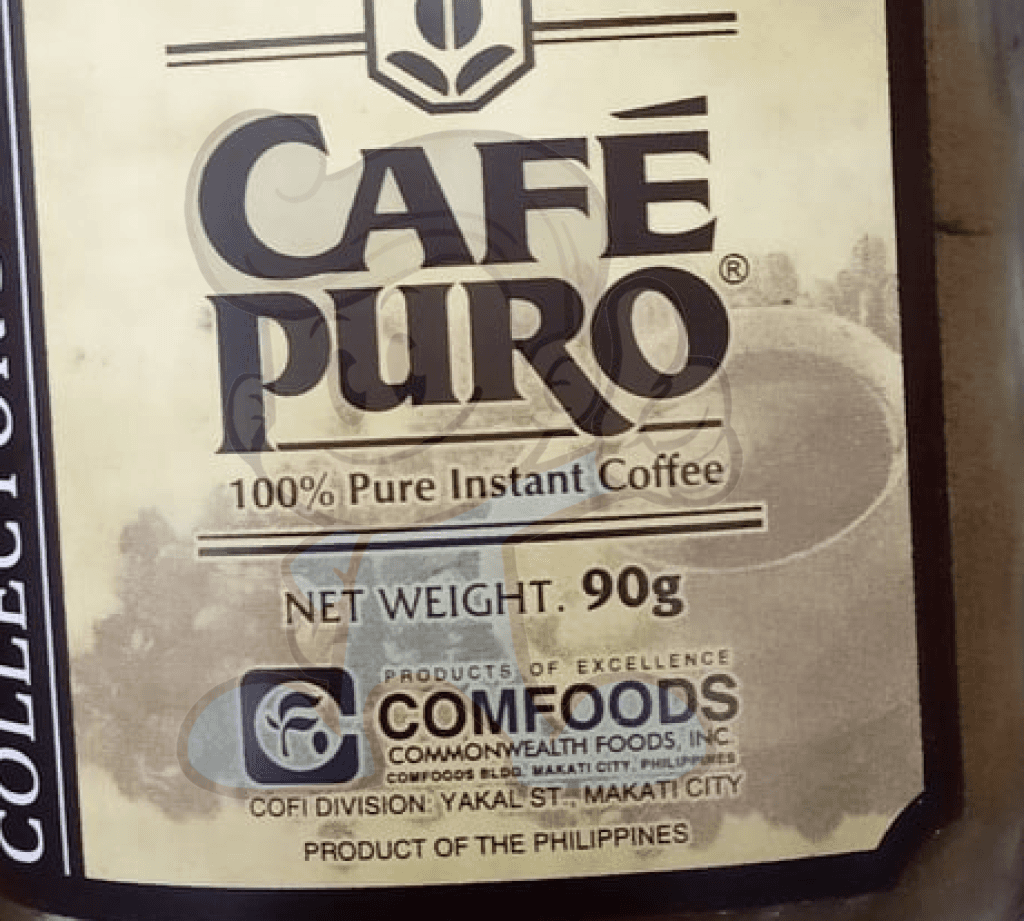 Cafe Puro Mason Jar 100% Pure Instant Coffee Collector's Edition (2 x 90 g)
