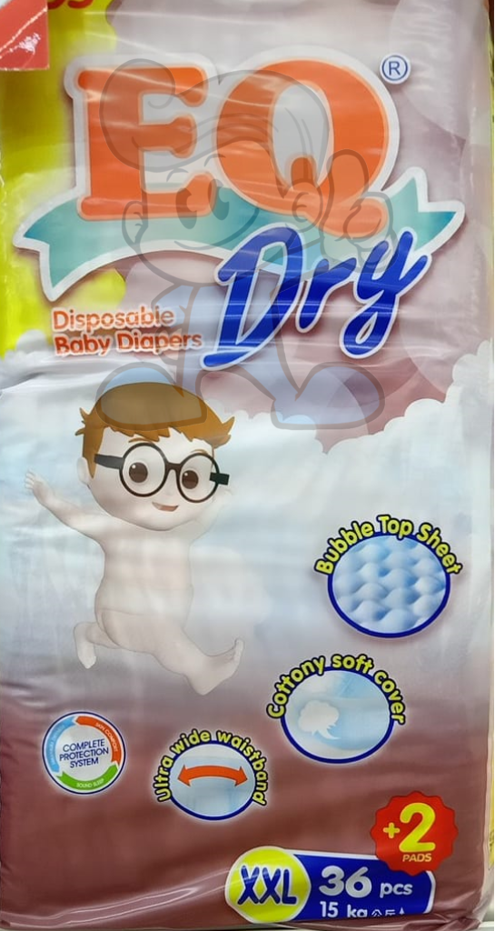 Eq Dry Disposable Baby Diapers Xxl 36S Mother &