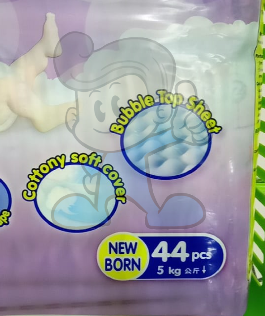 Eq Dry New Born Disposable Baby Diapers 44S Mother &