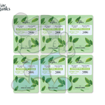 Ever Organics Detoxifying Green Tea Sheet Mask (6 X 21 G) Beauty