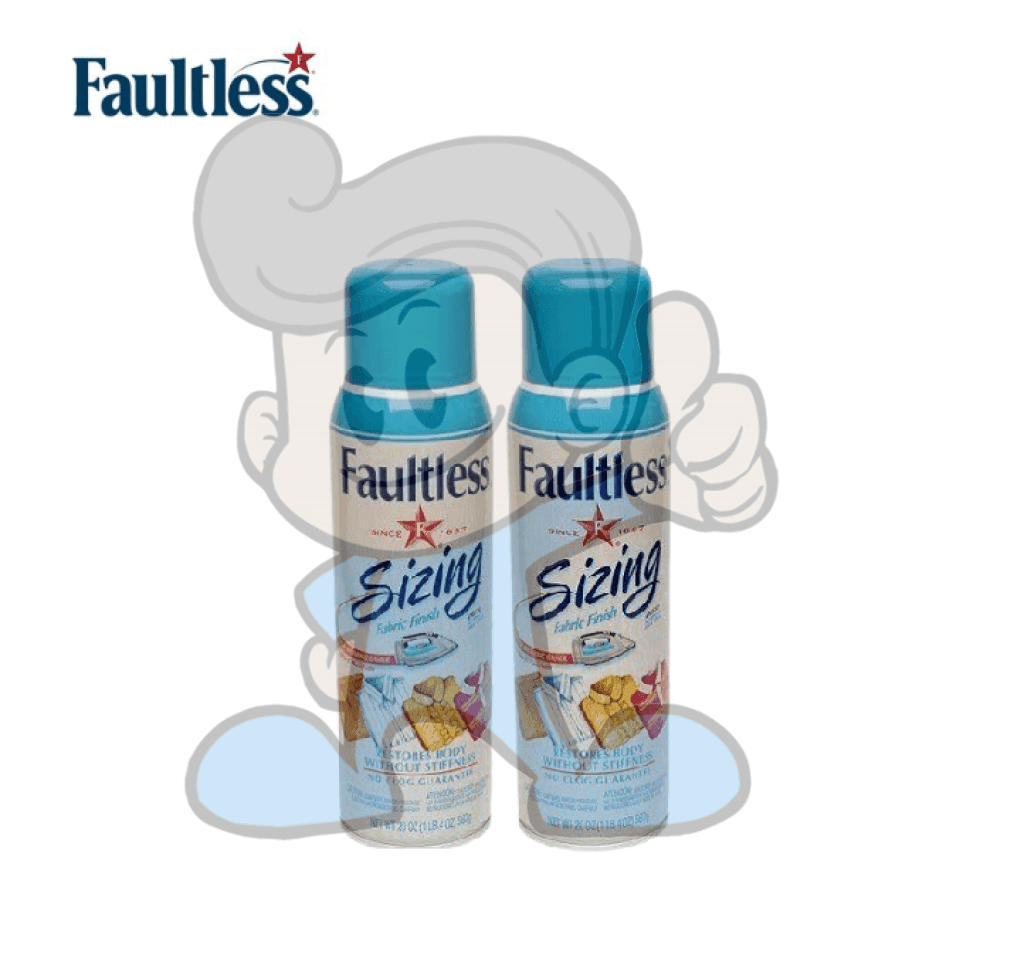 Faultless Sizing Fabric Finish No Clog Guarantee (2 X 20 Oz) Laundry & Cleaning Equipment