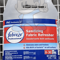 Febreze Sanitizing Fabric Refresher 3.78L Household Supplies