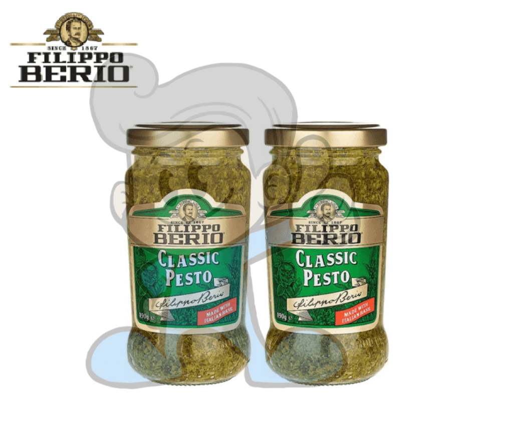 Filippo Berio Classic Pesto (2 X 190 G) Groceries