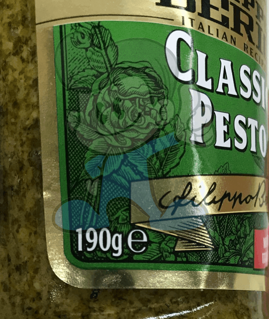 Filippo Berio Classic Pesto (2 X 190 G) Groceries