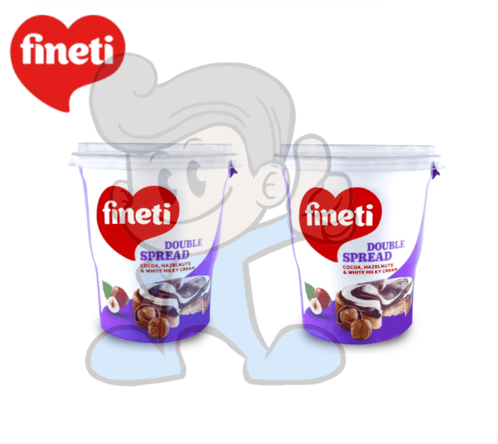 Fineti Hazelnut Double Spread (2 X 400G) Groceries
