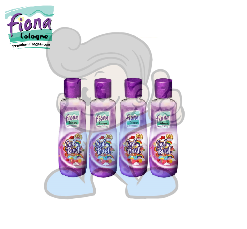 Fiona Cologne Cool Burst (4 X 100 Ml) Beauty