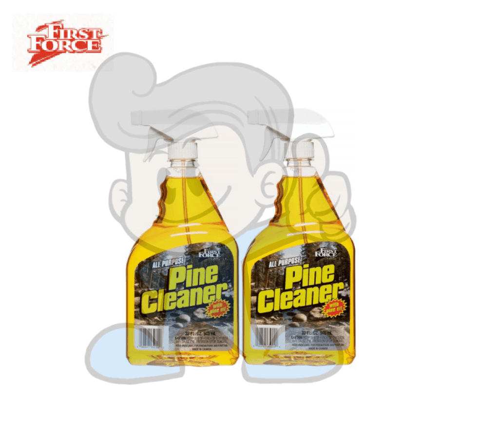 First Force All Purpose Pine Cleaner With Olive Oil (2 X 946 Ml) Household Supplies