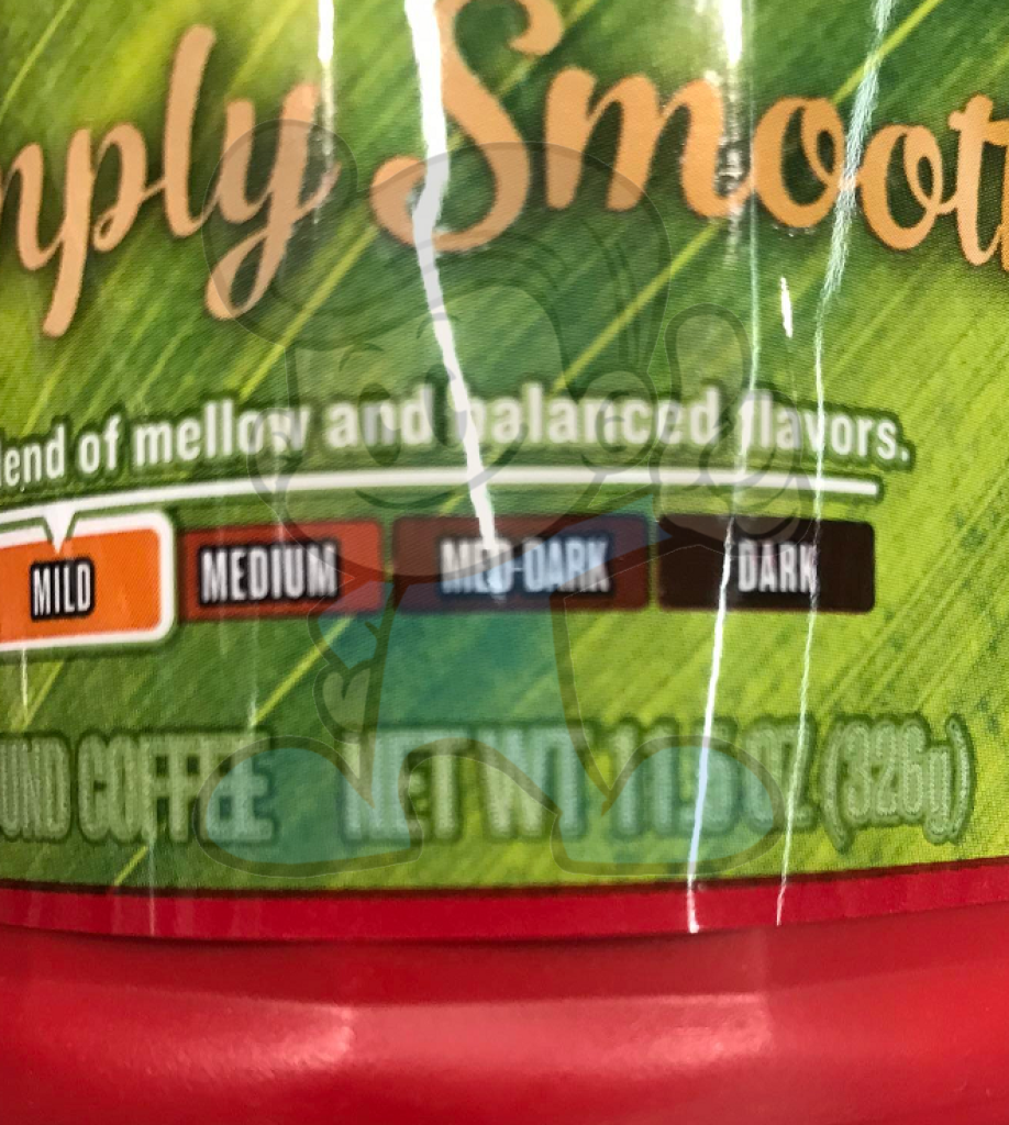Folgers Simply Smooth Ground Coffee 326G Groceries
