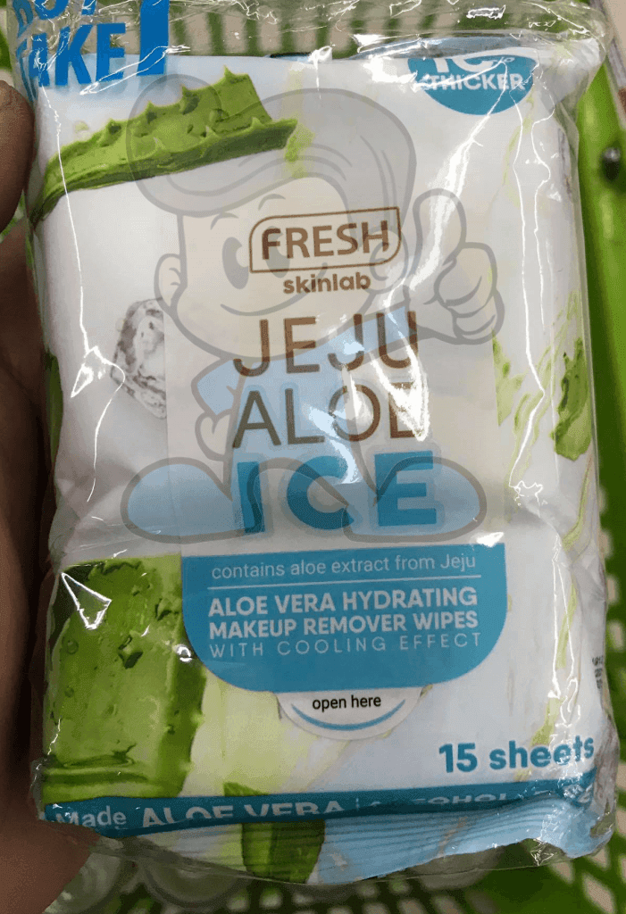 Fresh Skinlab Jeju Aloe Ice Hydrating Makeup Remover Wipes (4 X 15S) Beauty