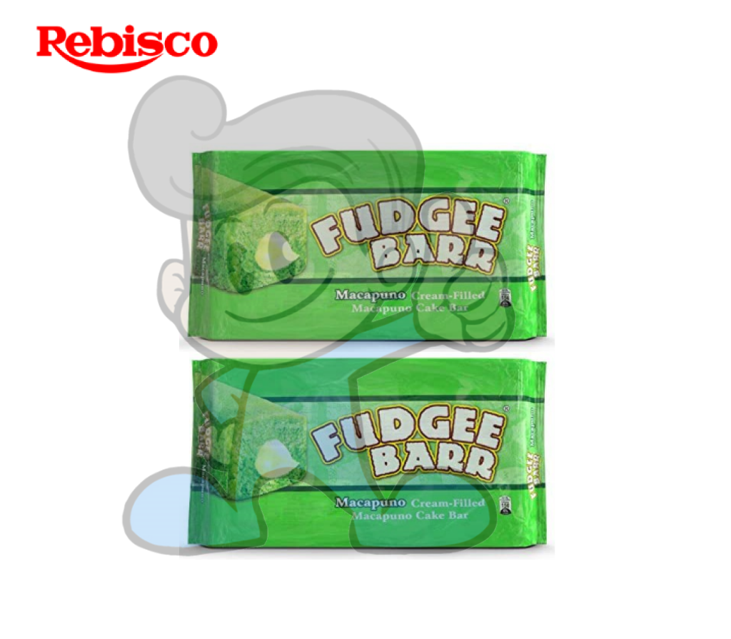 Fudgee Barr Macapuno Cream-Filled Cake Bar (2 X 390 G) Groceries