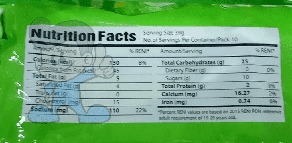 Fudgee Barr Macapuno Cream-Filled Cake Bar (2 X 390 G) Groceries
