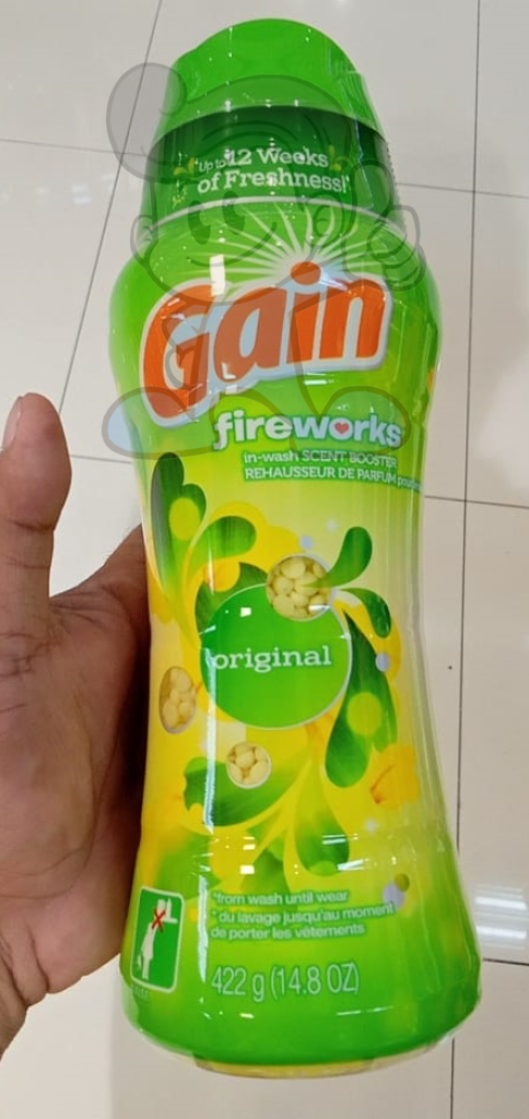 Gain Fireworks In-Wash Scent Booster Original 422G Household Supplies