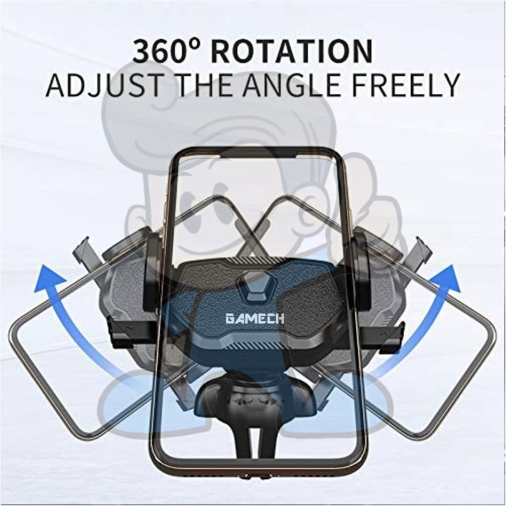 Gamech One Touch Air Vent Phone Holder Car Mount Electronics Accessories