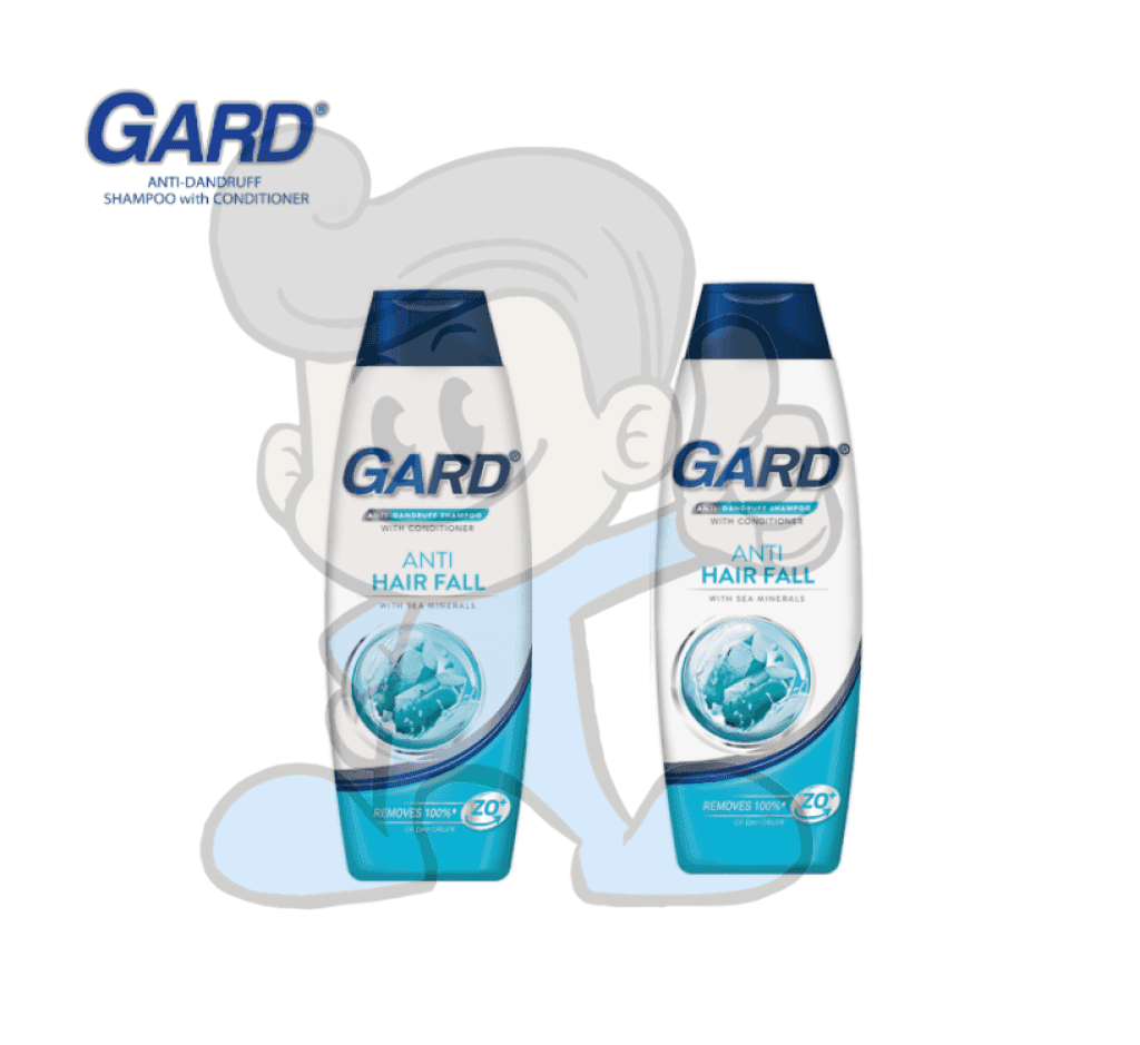 Gard Anti-Dandruff Anti-Hair Fall Shampoo (2 X 180Ml) Beauty