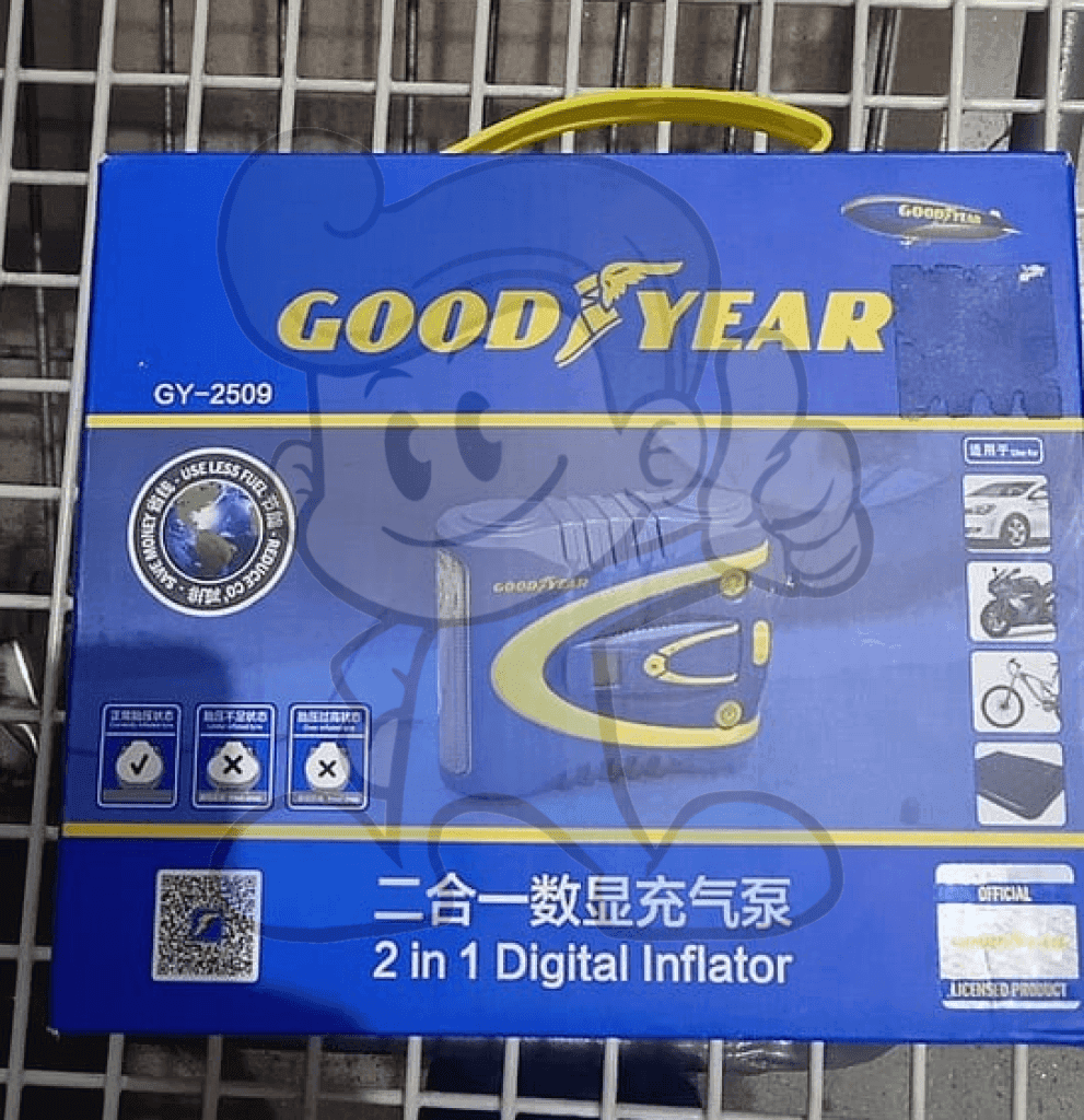 Goodyear 2 In 1 Digital Inflator Gy- 2509 Motors