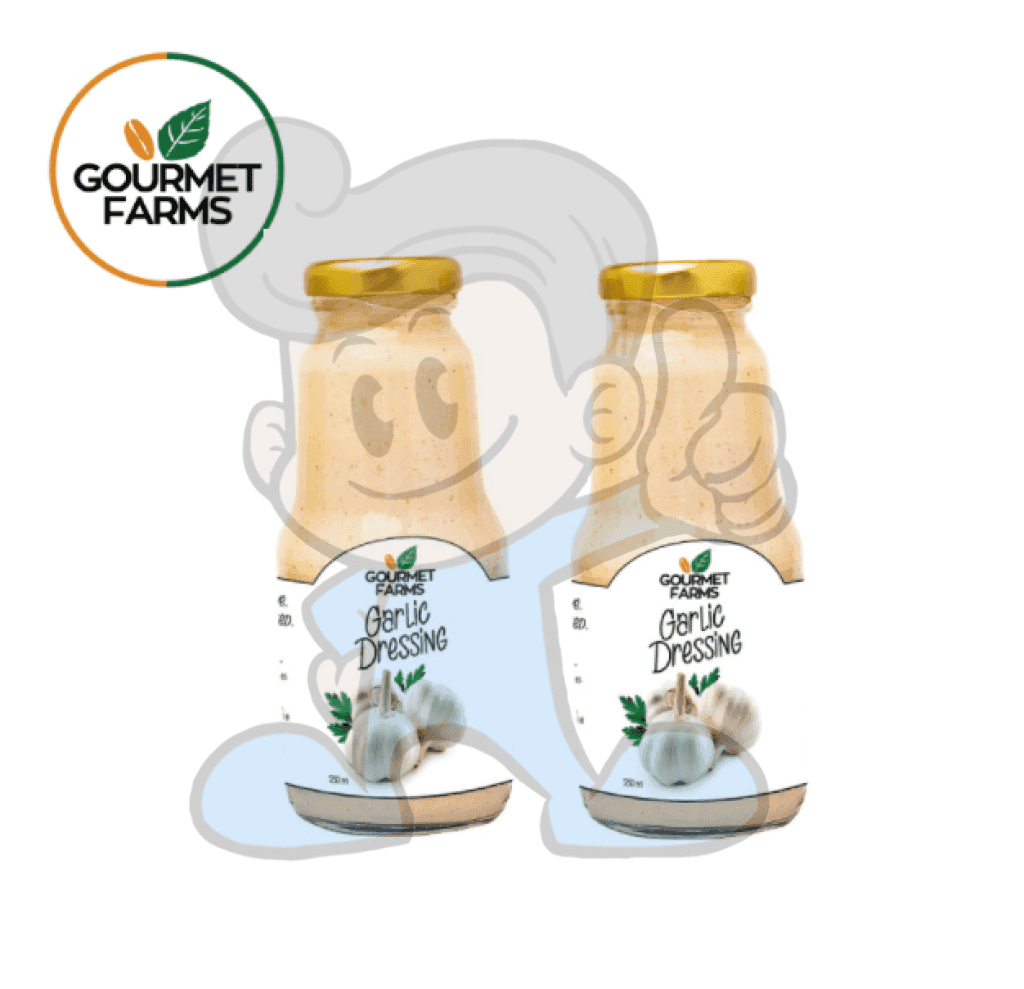 Gourmet Farms Garlic Dressing (2 X 250Ml) Groceries