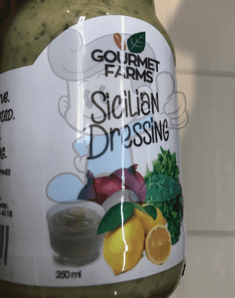 Gourmet Farms Sicilian Dressing (2 X 250Ml) Groceries