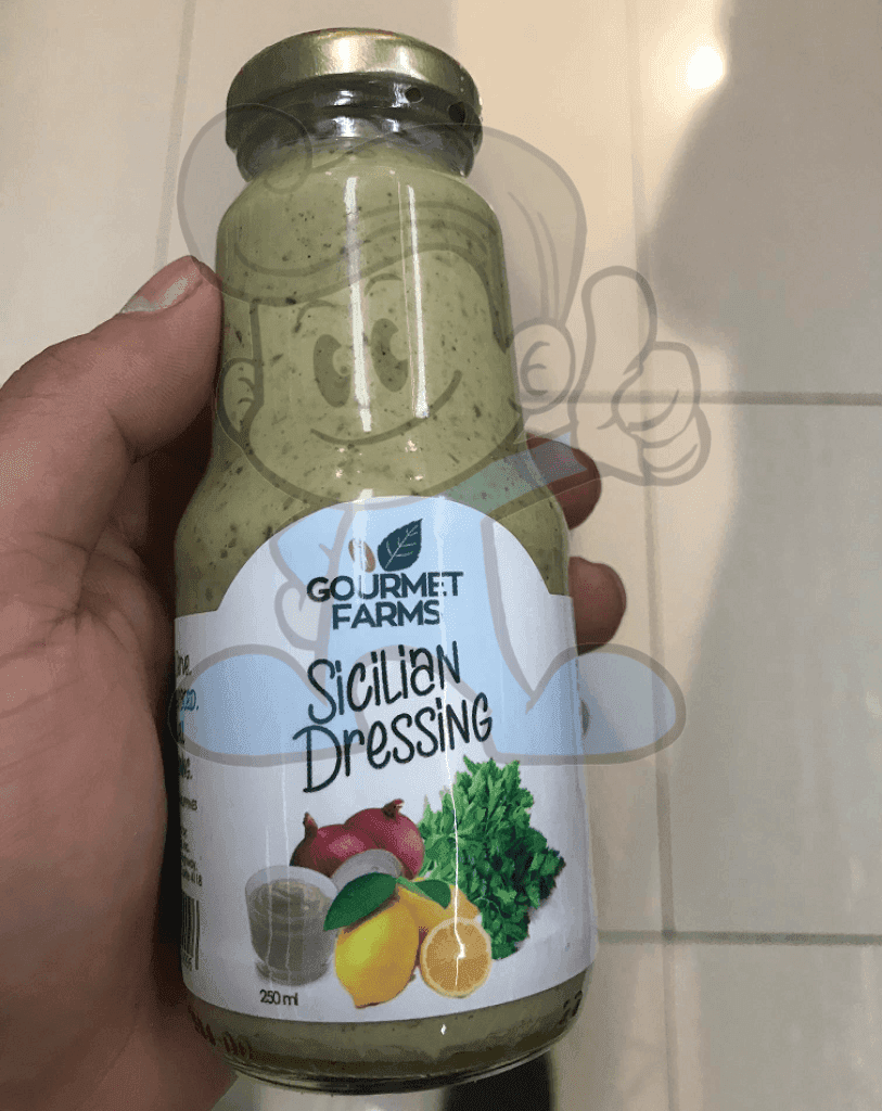 Gourmet Farms Sicilian Dressing (2 X 250Ml) Groceries