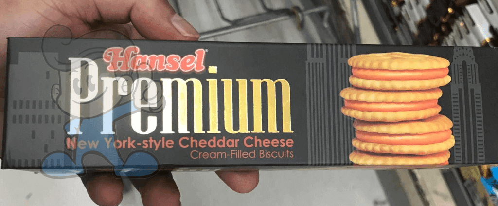 Hansel Premium New York Style Cheddar Cheese Cream-Filled Biscuits (4 X 127 G) Groceries