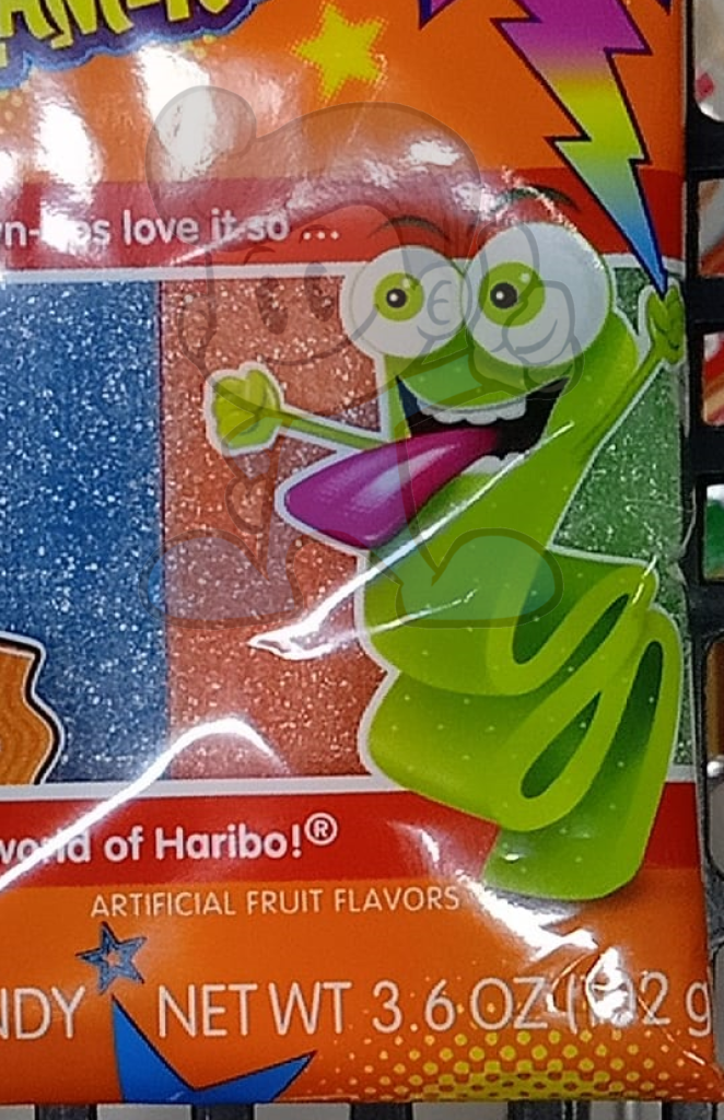 Haribo Sour Streamers Gummy Candy (2 X 102 G) Groceries