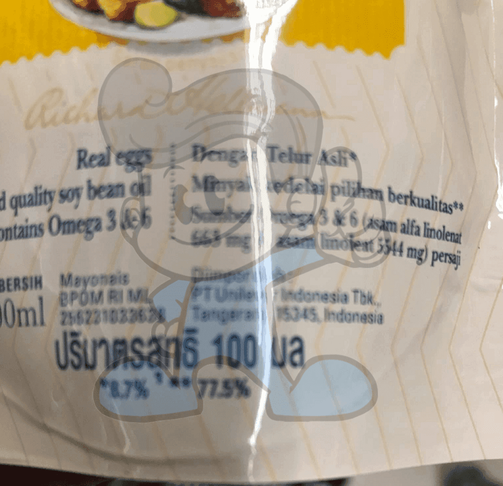 Hellmanns Real Mayonnaise (8 X 100Ml) Groceries