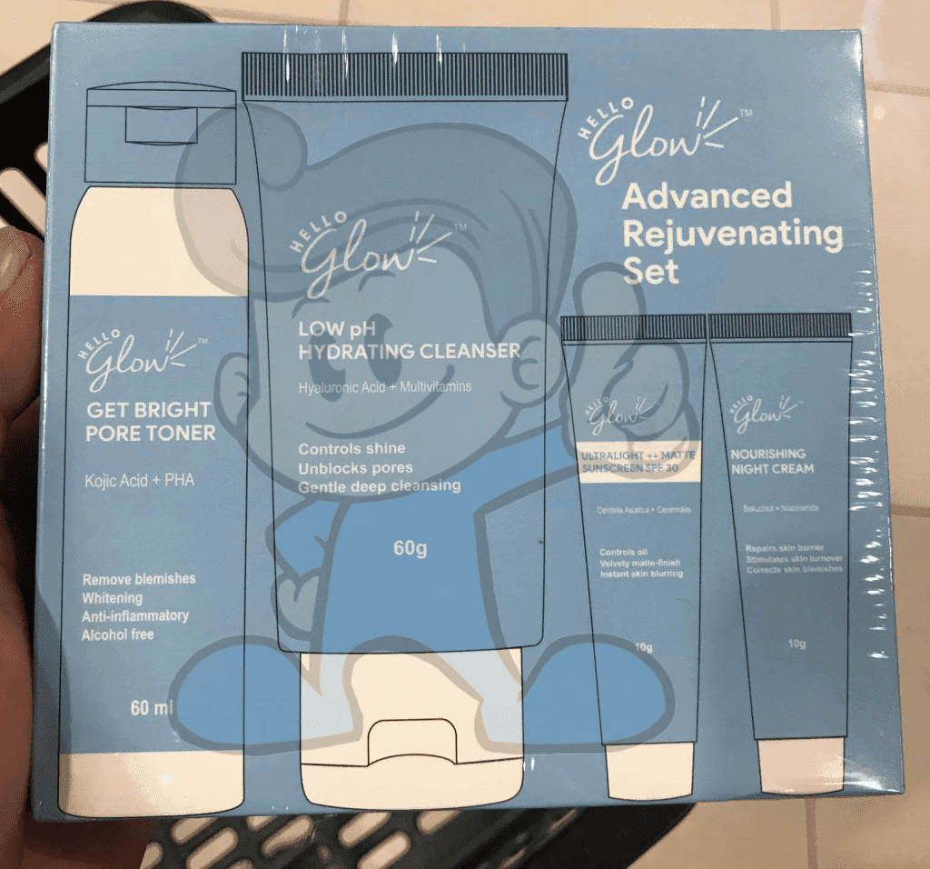 Hello Glow Advanced Rejuvenating Set Beauty