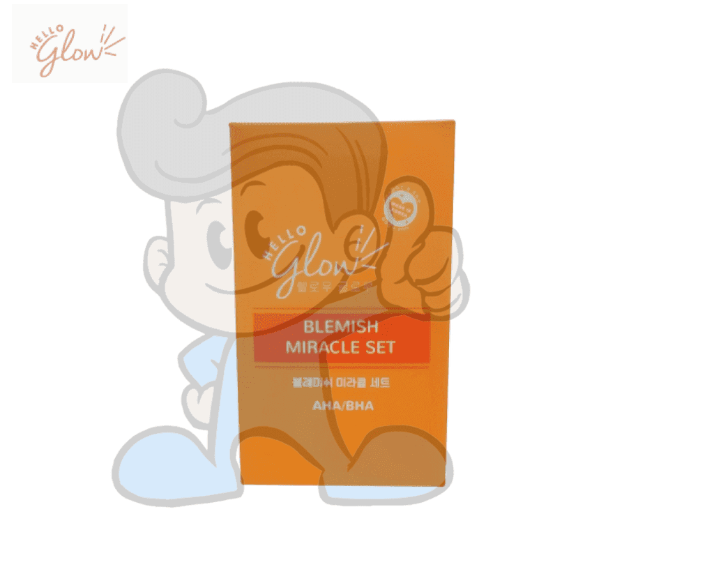 Hello Glow Blemish Miracle Set Aha/bha Beauty