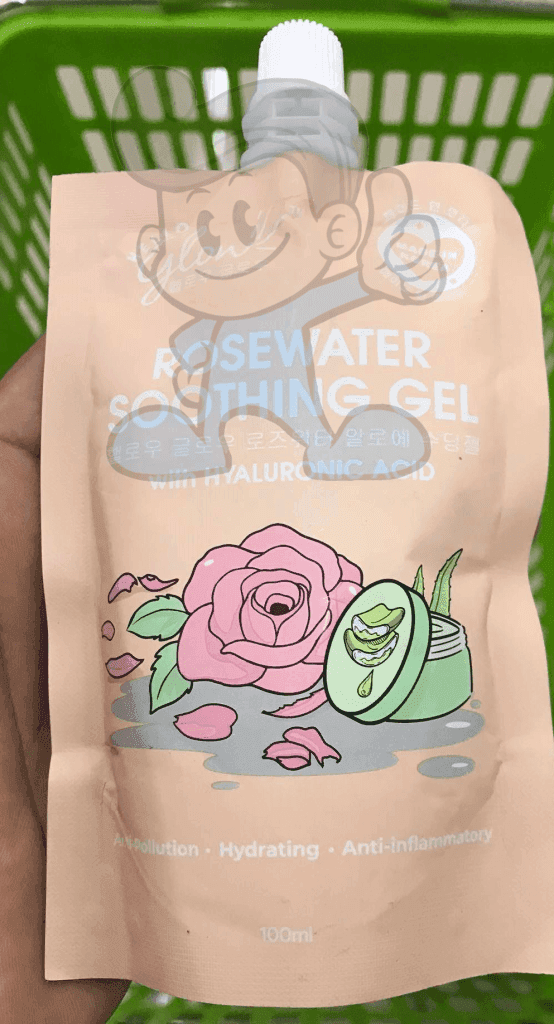 Hello Glow Rosewater Soothing Gel (2 X 100 Ml) Beauty