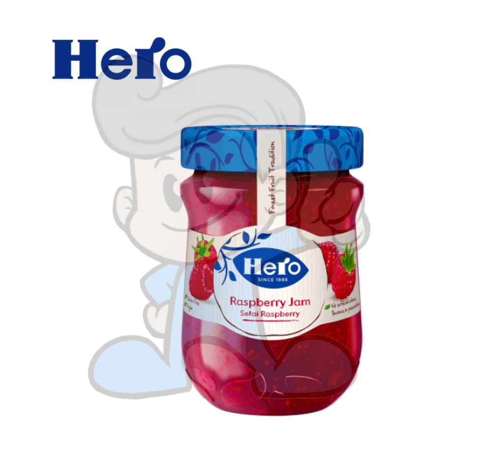 Hero Raspberry Jam 340G Groceries